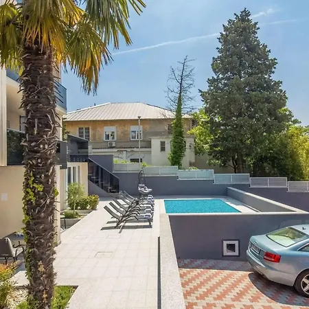 Moderne In Mit Schoener Terrasse By Interhome Apartment Crikvenica