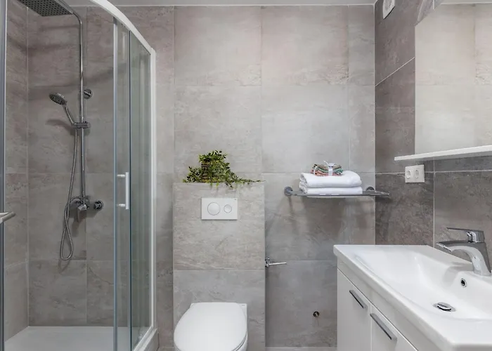 Moderne In Mit Schoener Terrasse By Interhome Apartament *