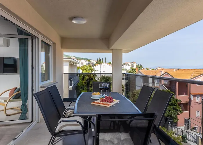 Moderne In Mit Schoener Terrasse By Interhome * Crikvenica